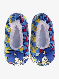 Sonic The Hedgehog Slip-On Toddler & Little Kid Slippers