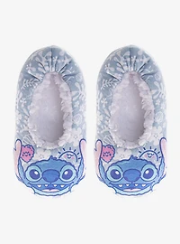 Disney Lilo & Stitch Blue Fleece Toddler Little Kid Slippers