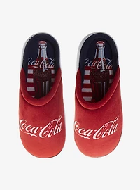 Coca-Cola Classic LogoCozy Softlined Men Slippers