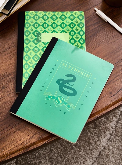 Harry Potter Slytherin Composition Notebook Set
