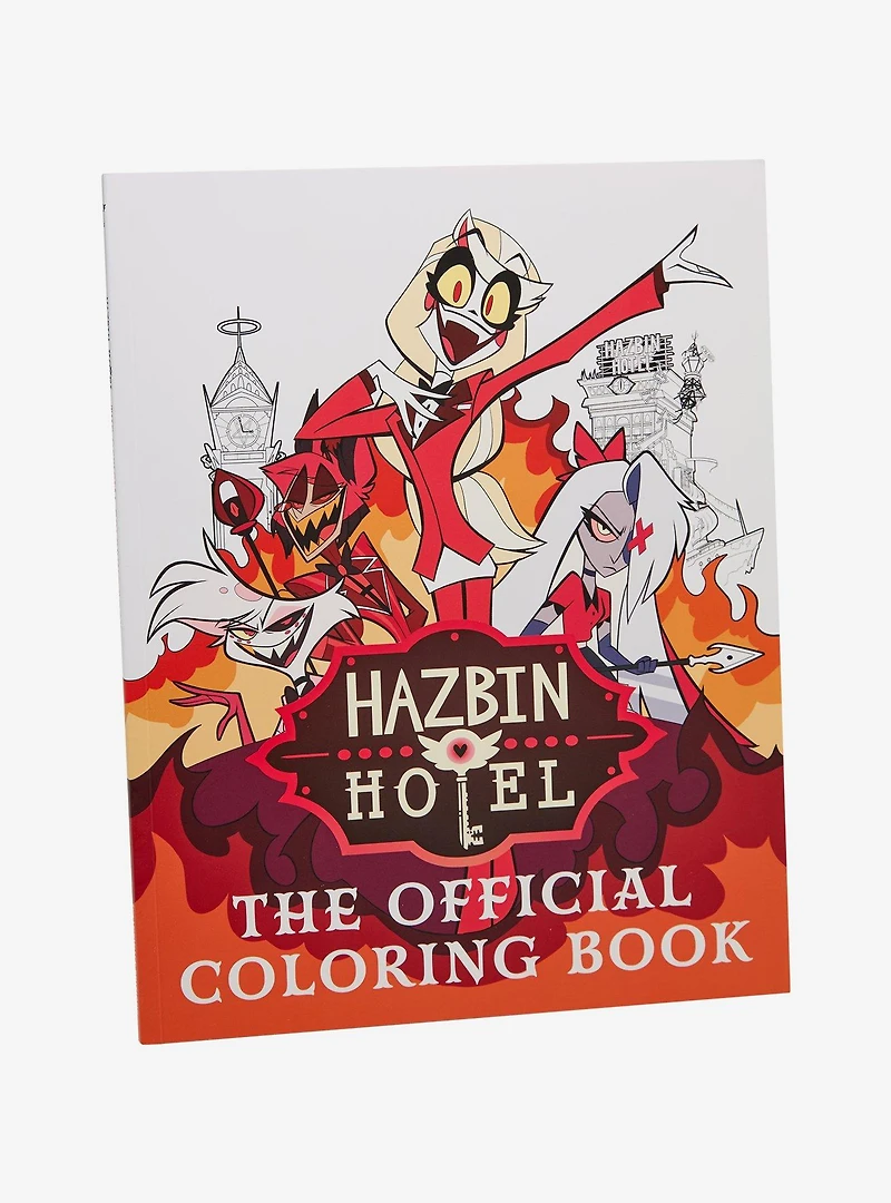 Hazbin Hotel The Official Coloring Book