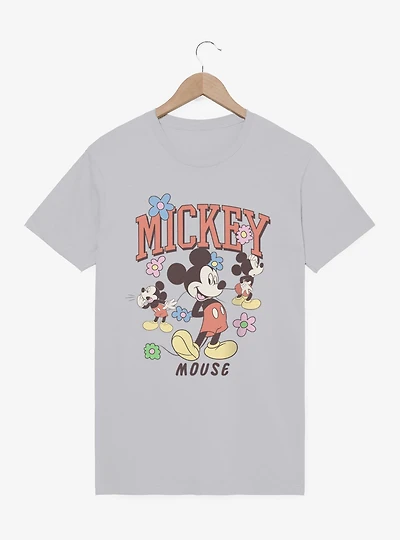 Disney Mickey Mouse Flower Collage T-Shirt