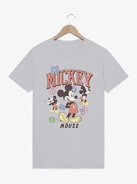 Disney Mickey Mouse Flower Collage T-Shirt