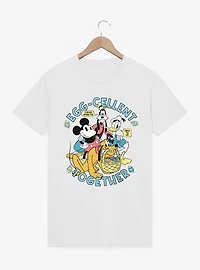 Disney Mickey Mouse And Friends Easter Egg-Cellent Together T-Shirt
