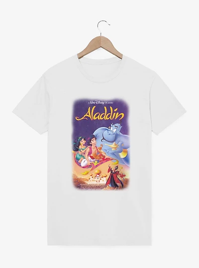 Disney Aladdin Classic Movie Cover T-Shirt