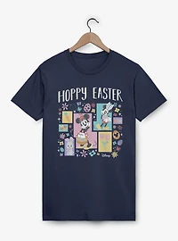 Disney Mickey Mouse And Minnie Hoppy Easter Blocks T-Shirt
