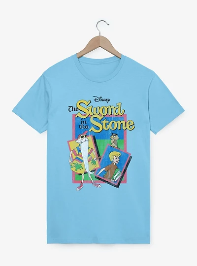 Disney The Sword Stone Archimedes, Arthur And Merlin Beach Vibes T-Shirt