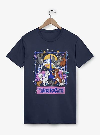 Disney The Aristocats Cat Jazz Music T-Shirt