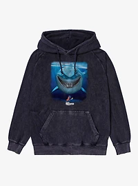 Disney Pixar Finding Nemo Bruce Grin Mineral Wash Hoodie