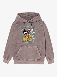 Disney Mickey Mouse And Friends Easter Egg-Cellent Together Mineral Wash Hoodie
