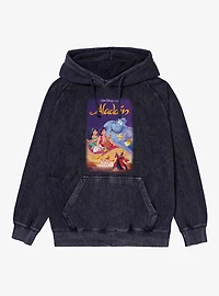 Disney Aladdin Classic Movie Cover Mineral Wash Hoodie