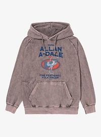 Disney Robin Hood Fine Feathered Allan A-Dale Mineral Wash Hoodie