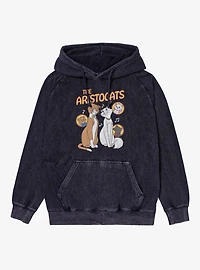 Disney The Aristocats Marie, Thomas& Kittens Mineral Wash Hoodie