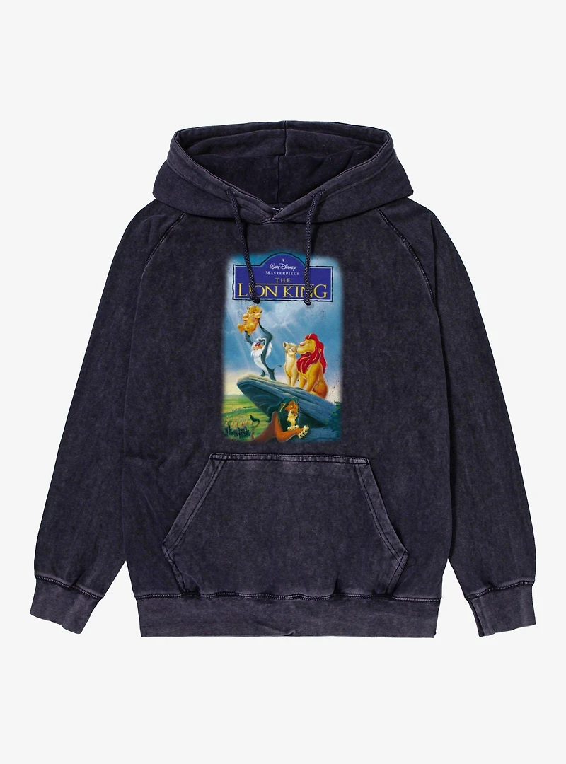 Disney The Lion King Classic Movie Cover Mineral Wash Hoodie