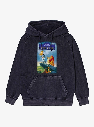 Disney The Lion King Classic Movie Cover Mineral Wash Hoodie