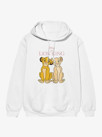 Disney The Lion King Simba And Nala Glance Hoodie