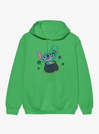Disney Lilo And Stitch St. Patrick's Pot Of Gold Hoodie