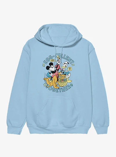 Disney Mickey Mouse And Friends Easter Egg-Cellent Together Hoodie