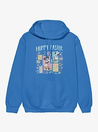 Disney Mickey Mouse And Minnie Hoppy Easter Blocks Hoodie
