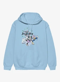 Disney Minnie Mouse And Daisy Duck The Art Of Ice Skating Hoodie