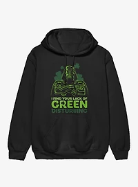 Star Wars Darth Vader St. Patrick's Your Lack Of Green Disturbing Hoodie