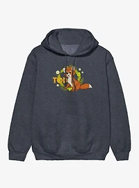 Disney The Fox And Hound Tod Wreath Hoodie