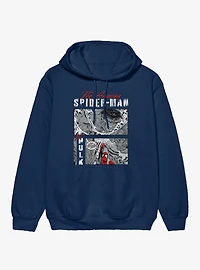 Marvel Comics Strongest One There Is Spider-Man and Hulk Hoodie