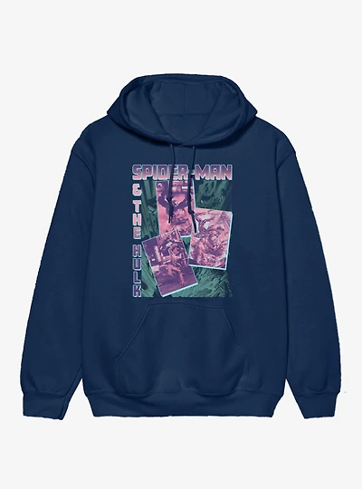 Marvel Comics Spider-Man Hulk Battle Hoodie