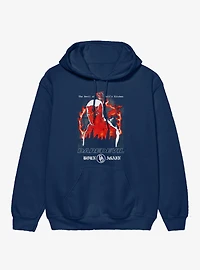 Daredevil Born Again Silhouette Of Flames Hoodie
