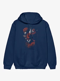 Daredevil Born Again Mask Collage Hoodie