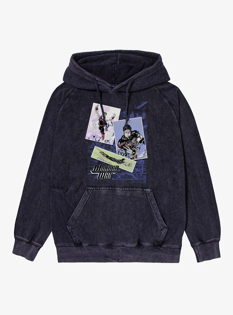 Marvel Comics Flying Wonder Man Mineral Wash Hoodie Box Lunch Exclusive