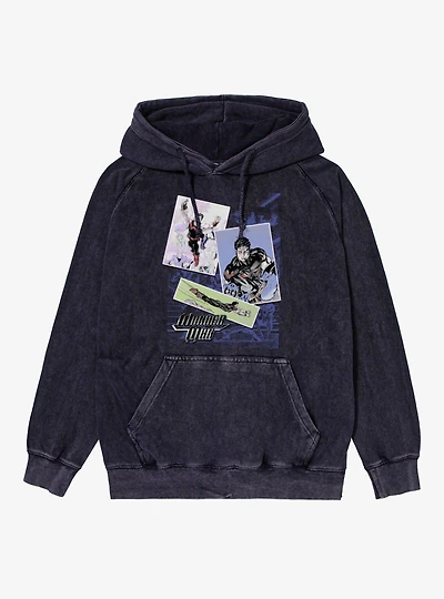 Marvel Comics Flying Wonder Man Mineral Wash Hoodie Box Lunch Exclusive