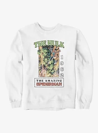 Marvel Comics 1962 Spider-Man And Hulk Sweatshirt