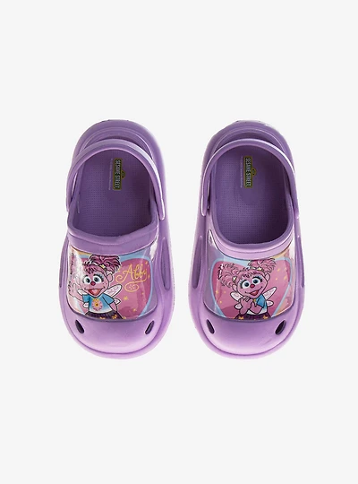 Sesame Street Slip-On Toddler & Little Kid Clogs Purple