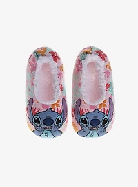 Disney Lilo & Stitch Multicolor Plush Cozy Slippers