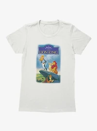 Disney The Lion King Classic Movie Cover Womens T-Shirt