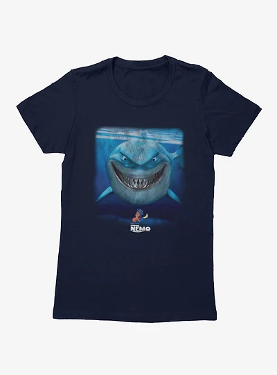 Disney Pixar Finding Nemo Bruce Grin Womens T-Shirt