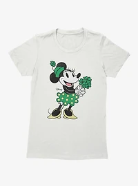 Disney Minnie Mouse St. Patrick's Lucky Dress Womens T-Shirt