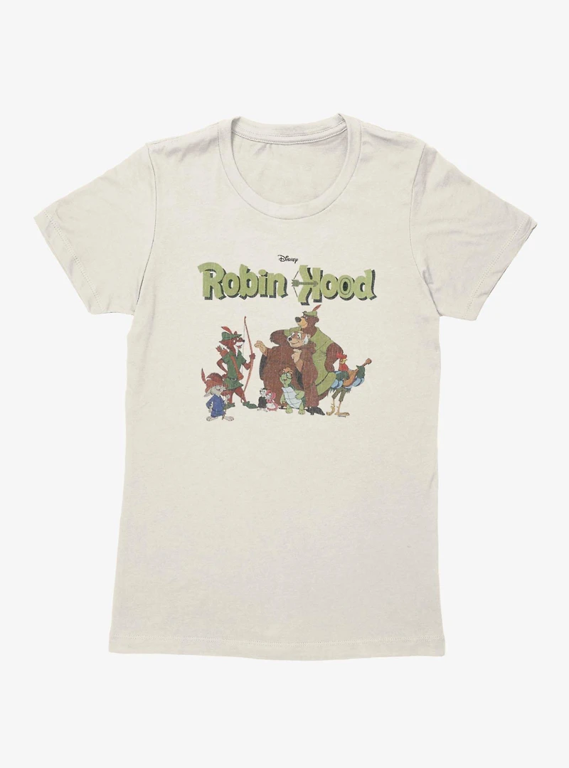 Disney Robin Hood Group Meet Womens T-Shirt