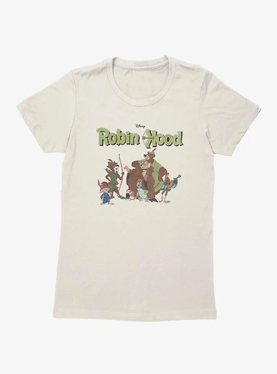 Disney Robin Hood Group Meet Womens T-Shirt