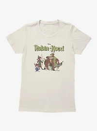 Disney Robin Hood Group Meet Womens T-Shirt