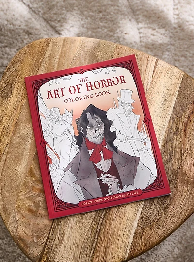 The Art of Horror Coloring Book