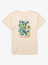 Disney The Emperor's New Groove Disco Kuzco Don't Know Care Mineral Wash T-Shirt