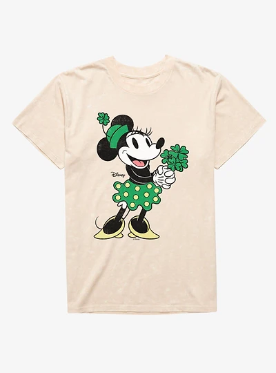 Disney Minnie Mouse St. Patrick's Lucky Dress Mineral Wash T-Shirt