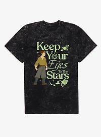 Disney Treasure Planet Keep Eyes To The Stars Jim Hawkins Mineral Wash T-Shirt