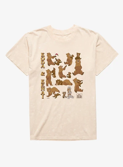 Disney Brother Bear Koda And Kenai Fun Times Mineral Wash T-Shirt