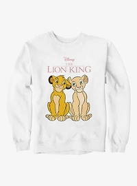 Disney The Lion King Simba And Nala Glance Sweatshirt