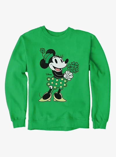 Disney Minnie Mouse St. Patrick's Lucky Dress Sweatshirt
