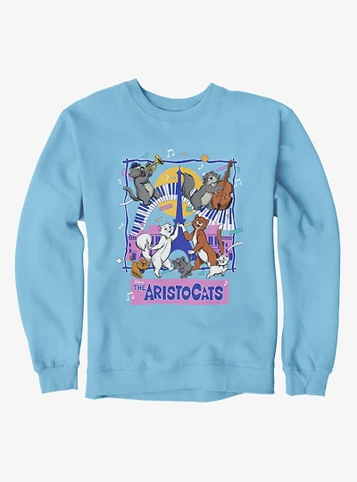 Disney The Aristocats Cat Jazz Music Sweatshirt