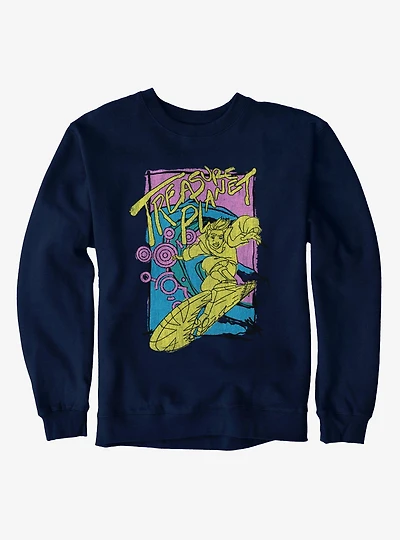 Disney Treasure Planet Jim Hawkins Surfing Sweatshirt